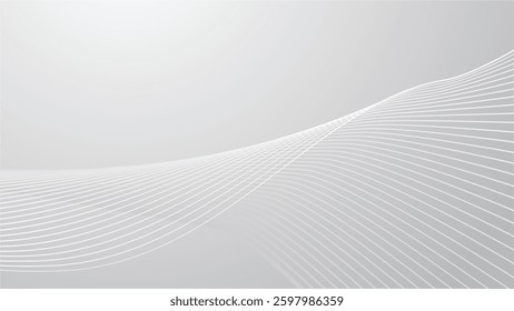 Grey abstract background with stripes line for backdrop or presentation