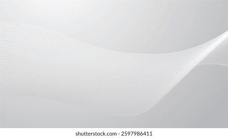Grey abstract background with stripes line for backdrop or presentation