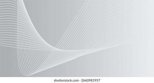 Fondo abstracto gris con línea de rayas para el telón de fondo o presentación