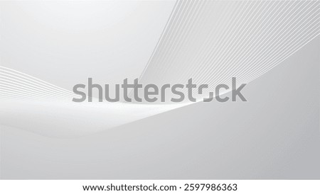 Grey abstract background with stripes line for backdrop or presentation