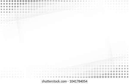 grey abstract background template. vector design Halftone concept. Decorative web layout or poster, banner.