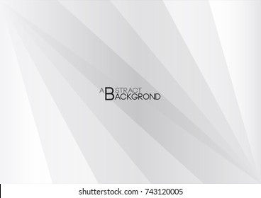 Grey abstract background vector illustration, White cover template layout, business flyer, geometric texture template