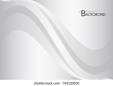 Grey abstract background vector illustration, White cover template layout, business flyer, geometric texture template