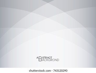 Grey abstract background vector illustration, White cover template layout, business flyer, geometric texture template