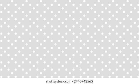 Grey abstract background with white dots