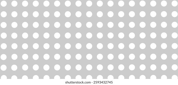 Grey abstract background with white dots