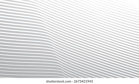 Grey Abstract Background with White Line Modern Minimal Pattern Texture Vector Graphic Design