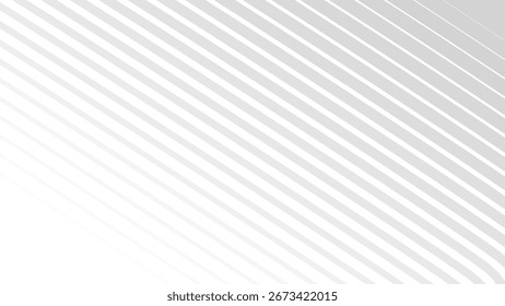 Grey Abstract Background with White Line Modern Minimal Pattern Texture Vector Graphic Design
