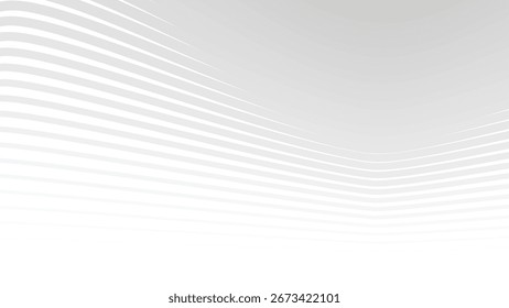 Fondo Abstractas gris con Diseño gráfico de Vector de textura de patrón minimalista moderno de línea blanca
