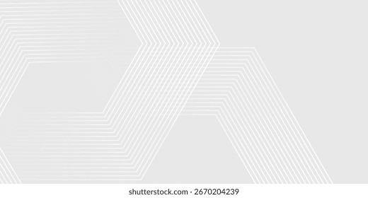 Grey abstract background with white lines. Geometric stripe line art design. Minimal lines pattern. Modern futuristic concept. - Powered by Shutterstock - Get 15% off with code: PIKWIZARD15