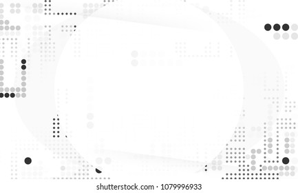 Grey Abstract Blur Background Design Halftone have space for creative . vector EPS10 . Decorative Website layout or Poster, banner.