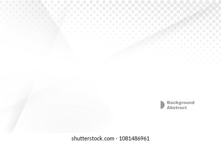 Grey Abstract Blur Background Design Dot Halftone have a space for creative . vector EPS10.
