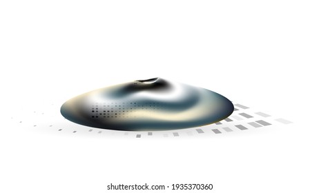 grey abstract button vector illustration