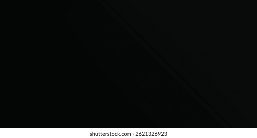 Linhas onduladas curvas abstratas cinzentas no plano de fundo preto. Fundo preto com design de curva de linha. Tecido de seda preto desfocado. Iridescente e brilhando como uma estrela no céu noturno, Tem um corpo tafetá