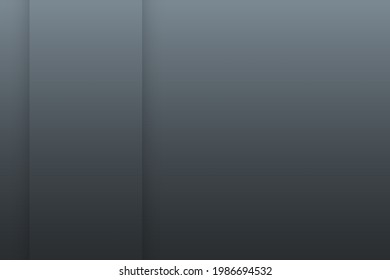 Grey abstract geometric background design with parallel diagonal lines. Gray modern digital pattern vector illustration. Elegant stylish business wallpaper, print brochure, website.
