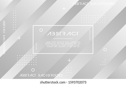grey abstract geometric background. vector illustration.