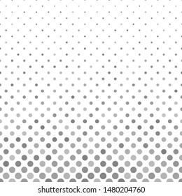 Grey abstract geometric circle pattern background - vector design