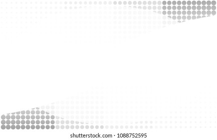 Grey Abstract geometric Design background halftone style. vector EPS10.