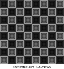 Grey Abstract geometric Seamless background.