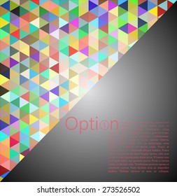 Grey Abstract Geometrical Background