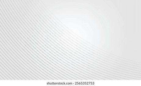 Grey abstract gradient with lines background for backdrop or presentation