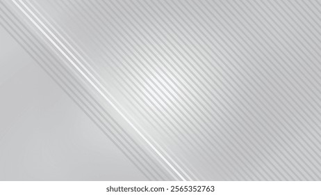 Grey abstract gradient with lines background for backdrop or presentation