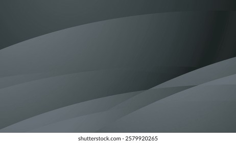 Grey abstract paper cut background for backdrop