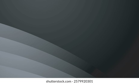 Grey abstract paper cut background for backdrop