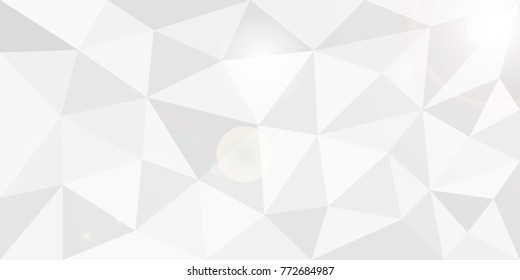 Grey abstract polygonal background. Vector eps 10.