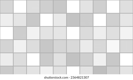 Grey abstract square mosaic background