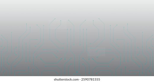 Grey abstract technology background. business technology communication. Hi tech digital connection. high tech. science. modern technology business concept. futuristic background. vector illustration
