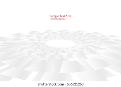 Grey Abstract Vector Technology Background With Gear Shape