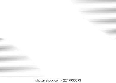 Grey abstract wave line on white background. Vector illustration modern and minimalist background design.