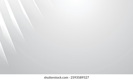 Grey abstract with wave stripes background for backdrop