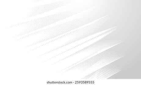 Grey abstract with wave stripes background for backdrop