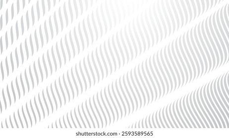 Grey abstract with wave stripes background for backdrop