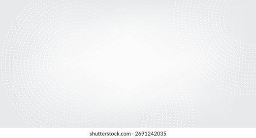 Grauer abstrakter weißer abstrakter Hintergrund, Halbton, Punktstil, geschäftlicher Hintergrund, Konzept, abstrakte, einfache Designkunst