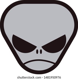 Grey alien, Monster, Halloween, Cartoon, Vector illustration, Grey, Extraterrestrial