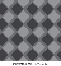 Grey Argyle, diamond shape seamless pattern background suitable for fashion textile, knitwear, graphics