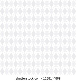 Grey Argyle Seamless Baby Pattern On White Background
