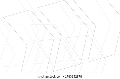 Diseño de fondo de flechas grises. Resumen geométrico. Fondo frío para afiches.