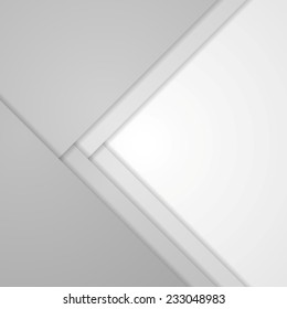 Antecedentes corporativos de arte gris. Diseño de vectores