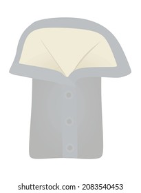 Grey Baby Sleeping Bag. Vector