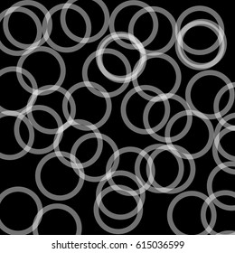 Grey background with abstract circles