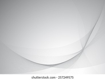 grey background with curves