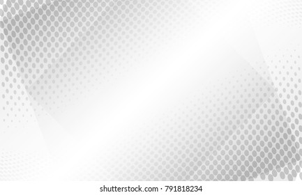 grey background Halftone geometric concept. vector design. template poster, business.
