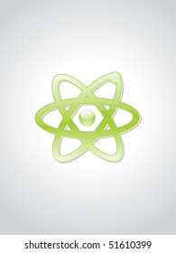 grey background with isolated ecological icons