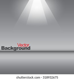 grey background and light vector illustration eps10