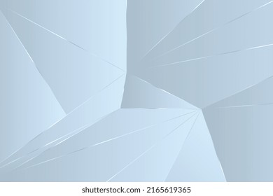 Grey background with the luxury polygonal pattern. Silver triangular lines illustration. Low poly gradient surface