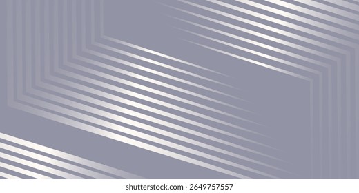 Fondo gris. Las líneas modernas curvan el fondo abstracto de la presentación. Fondo de corte de papel de lujo